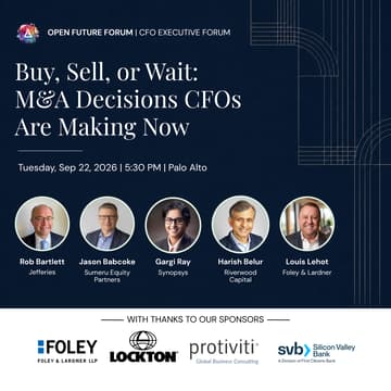 Cover Image for Buy, Sell, or Wait: M&A Decisions CFOs Are Making Now