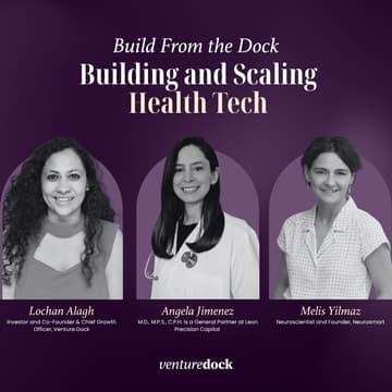 Cover Image for Build From The Dock: Building and Scaling Health Tech