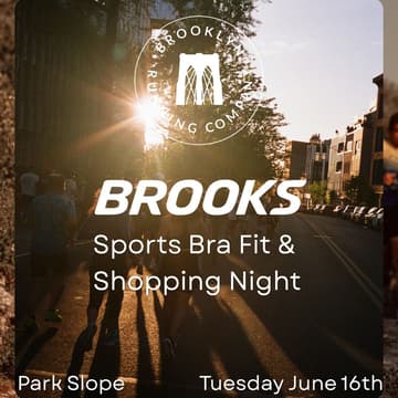 Cover Image for Brooks Bra Fitting and Shopping Night