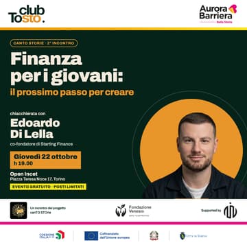 Cover Image for Finanza per i giovani: il prossimo passo per creare. con Edoardo di Lella