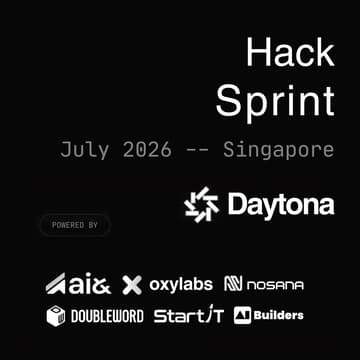 Cover Image for Daytona HackSprint - Singapore, July 2026