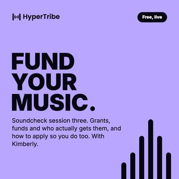 Cover Image for Sound Check: Fund Your Music