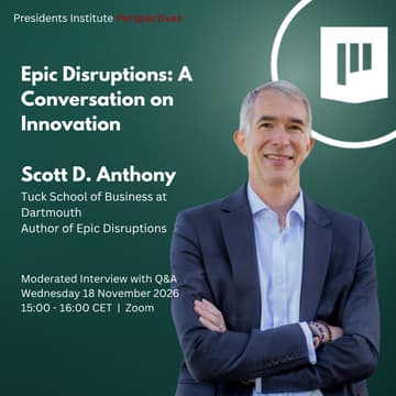 Cover Image for Epic Disruptions: A Conversation with Scott Anthony