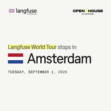 Cover Image for Langfuse @ OpenHouse Amsterdam
