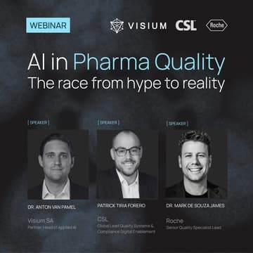 Cover Image for AI in Pharma Quality: The race from hype to reality