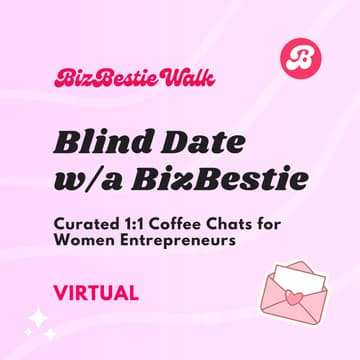 Cover Image for Blind Date w/a BizBestie ✦ Virtual Coffee Chat