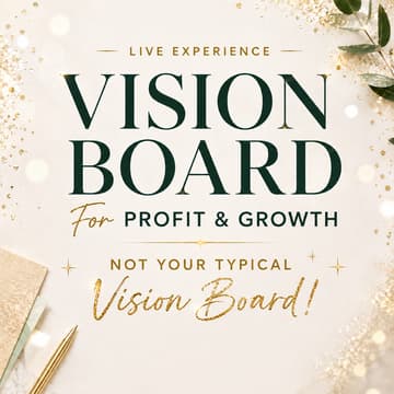 Cover Image for Vision Board for Profit & Growth