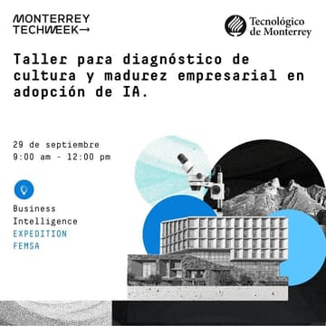 Cover Image for Taller para diagnóstico de cultura y madurez empresarial en adopción de IA.