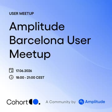 Cover Image for Amplitude Barcelona User Meetup