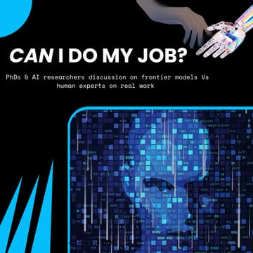 Cover Image for AI Research Paper Club #002: Can AI Do My Job?