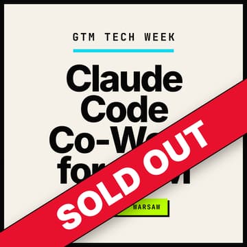Cover Image for GTM Week: Claude Code / Co-Work for GTM - Workshop