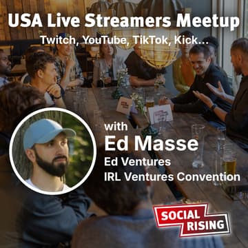Cover Image for Live Streamers (YouTube/Twitch/TikTok) meetup #5