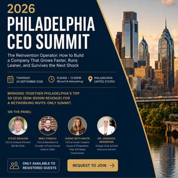 Cover Image for 2026 Philadelphia CEO Summit