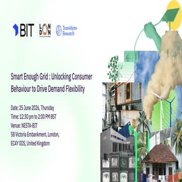 Cover Image for Smart Enough Grid : Unlocking Consumer Behaviour to Drive Demand Flexibility