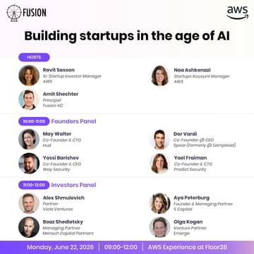 Cover Image for Building Startups in the Age of AI - by Fusion & AWS