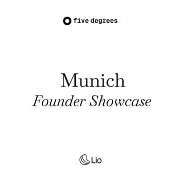 Cover Image for five degrees: Founder Showcase | Munich