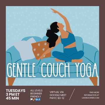 Cover Image for Gentle Couch Yoga