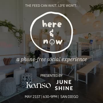 Cover Image for Here & Now: A Phone-Free Social Experience (San Diego)