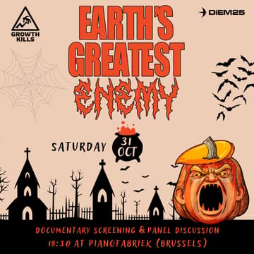 Cover Image for Earth’s greatest enemy - Documentary screening & panel discussion