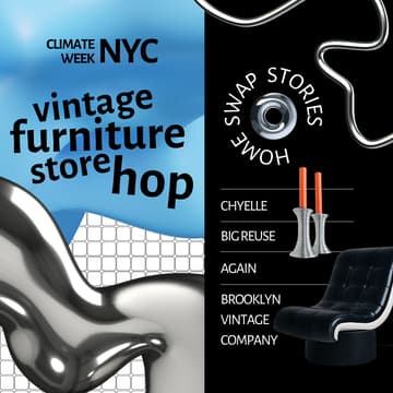 Cover Image for Vintage Furniture Store Hop by Home Swap Stories