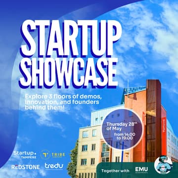 Cover Image for Tampere Startup Showcase
