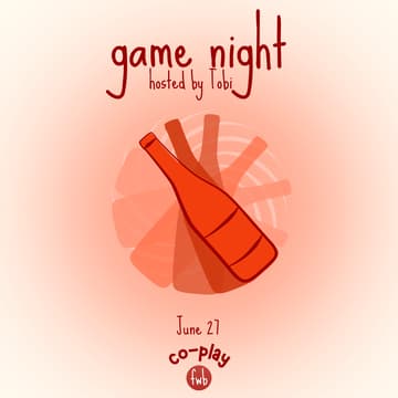 Cover Image for fwb co-play 🎲 game night hosted by Tobi