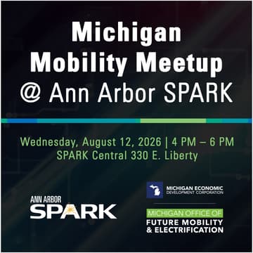 Cover Image for Michigan Mobility Meetup @ Ann Arbor SPARK