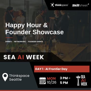 Cover Image for [SEA AI WEEK] AI Frontier Day Founder Showcase & Happy Hour