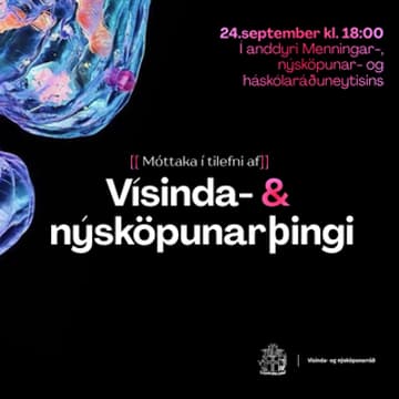 Cover Image for Móttaka í tilefni Vísinda- og nýsköpunarþings