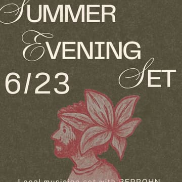 Cover Image for summer evening set w/ berrohn @ rosebud coffee hp