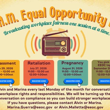 Cover Image for EEOC A.M. Equal Oppurtunity Hour - Retaliation