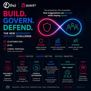 Cover Image for BUILD. GOVERN. DEFEND. — The New Microsoft Security Challenge