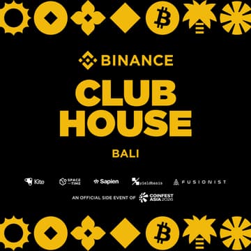 Cover Image for Binance Clubhouse Bali – Official Side Event at Coinfest Asia 2026