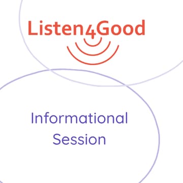 Cover Image for Listen4Good Informational Session - Sept 1, 2026