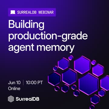 Cover Image for Webinar: Building production-grade agent memory