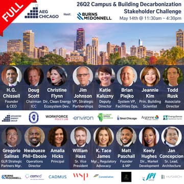 Cover Image for AEG Chicago 26Q2 Stakeholder Challenge: Campus & Building Decarbonization