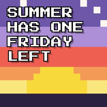 Cover Image for Design Unfold #4 - summer's last Friday