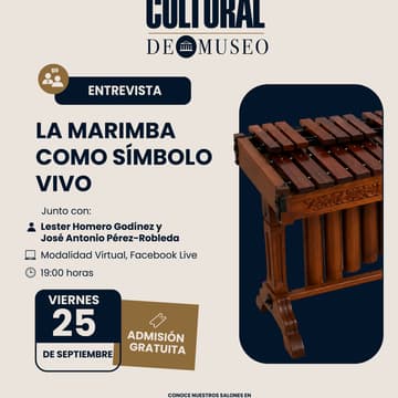 Cover Image for La marimba como símbolo vivo: Diálogo con el maestro Lester Homero Godínez