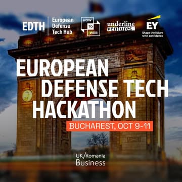Cover Image for European Defense Tech Hackathon - Bucharest