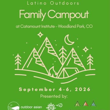 Cover Image for Family Campout @ Catamount Institute Mountain Campus -Asian & Latino Outdoors