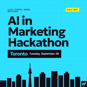 Cover Image for AI in Marketing: Toronto Hackathon