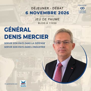 Cover Image for Déjeunez avec le Général Denis MERCIER