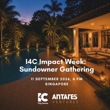 Cover Image for I4C Impact Week: Sundowner Gathering