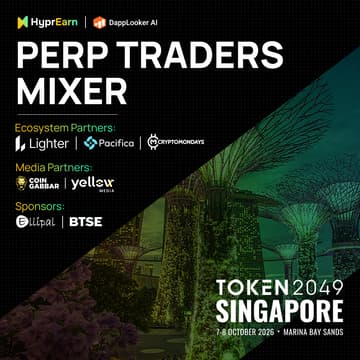 Cover Image for Perp Traders Mixer @Token2049 Singapore