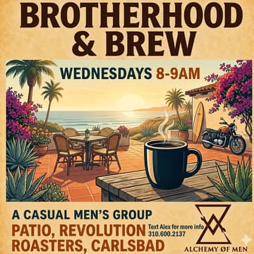 Cover Image for Brotherhood & Brew - Carlsbad SD - Casual Men's Group