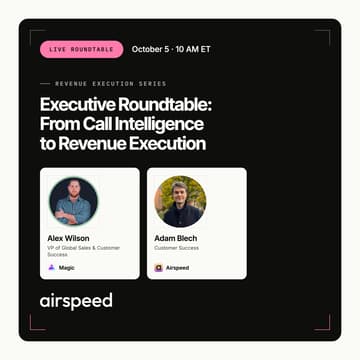 Cover Image for Revenue Execution Series by Airspeed
