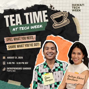 Cover Image for Tea Time at Tech Week: Spill What You Need, Share What You've Got!