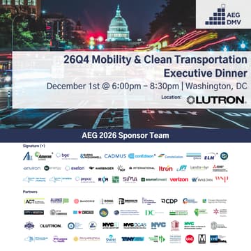 Cover Image for 26Q4 DMV Executive Dinner: Mobility & Clean Transportation