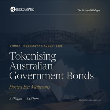 Cover Image for Mallesons | Tokenising Australian Government Bonds | The National Dialogue