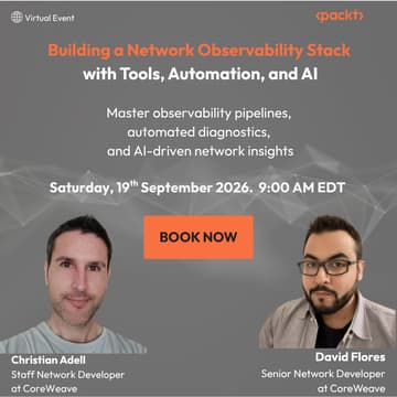 Cover Image for Building a Network Observability Stack with Tools, Automation, and AI
